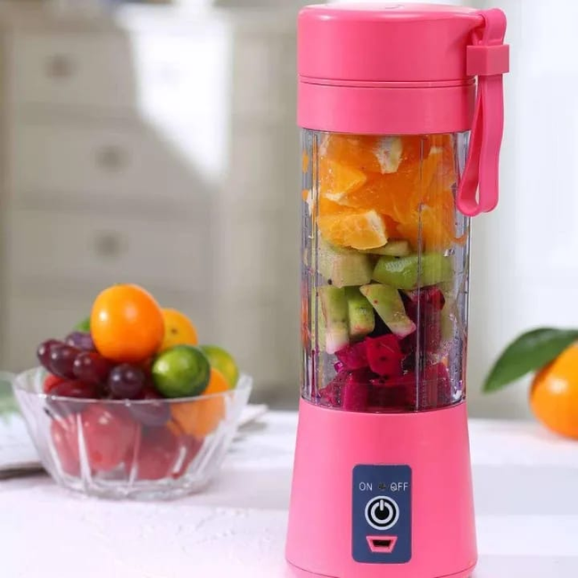 High quilety 6 Blade Portable Rechargeable USB Juicer Blender Tashm store