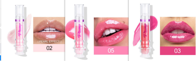 New Tube Lip Rich Lip Color Slightly Spicy Lip Honey Lip Glass Mirror Face Lip Mirror Liquid Lipstick Tash Store