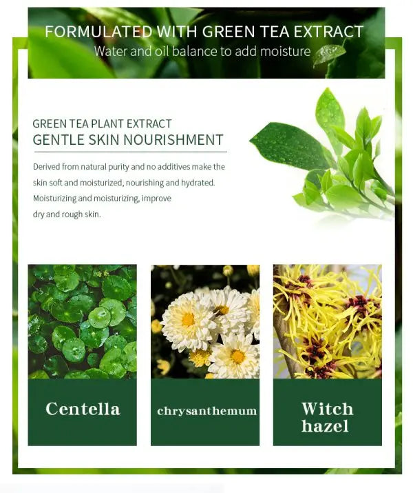 Green Tea Cleansing Mask Purifying Clay Stick Tashm store