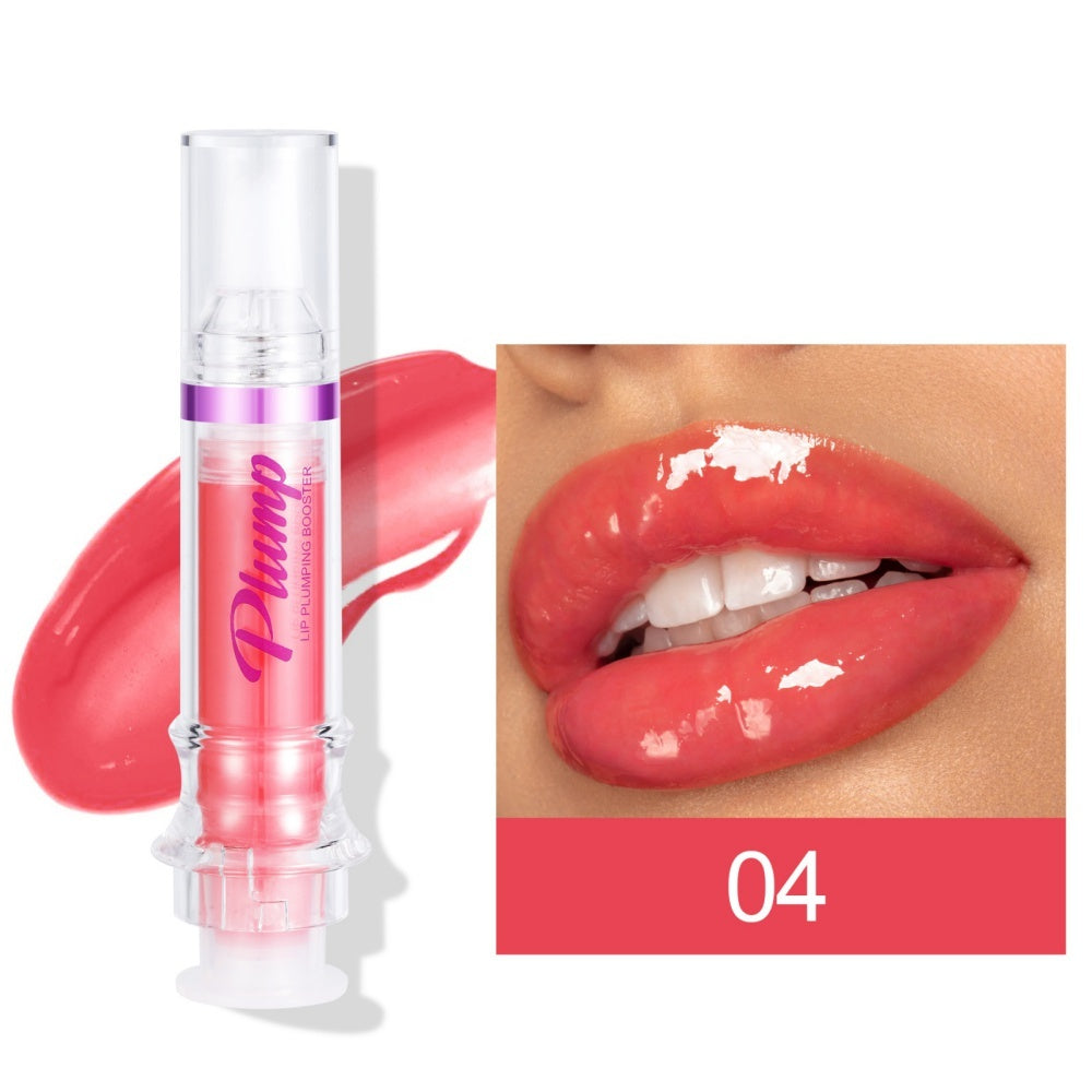 New Tube Lip Rich Lip Color Slightly Spicy Lip Honey Lip Glass Mirror Face Lip Mirror Liquid Lipstick Tash Store