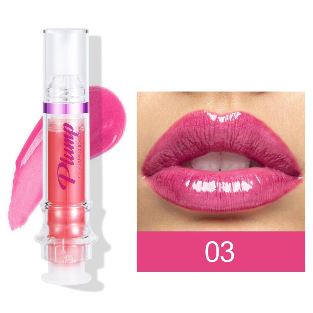 New Tube Lip Rich Lip Color Slightly Spicy Lip Honey Lip Glass Mirror Face Lip Mirror Liquid Lipstick Tash Store