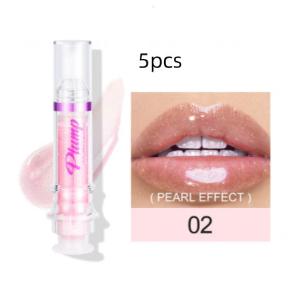 New Tube Lip Rich Lip Color Slightly Spicy Lip Honey Lip Glass Mirror Face Lip Mirror Liquid Lipstick Tash Store