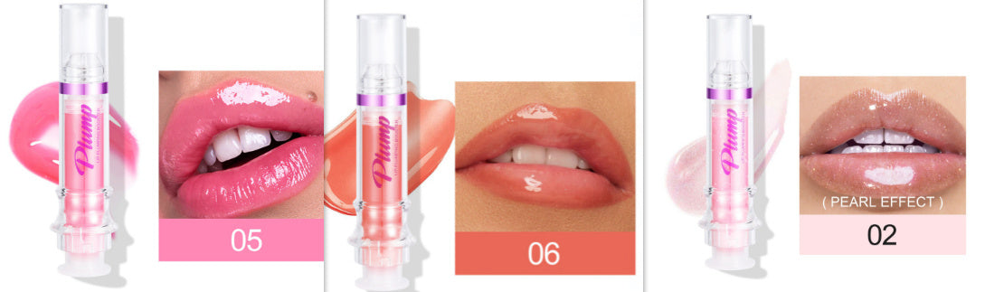 New Tube Lip Rich Lip Color Slightly Spicy Lip Honey Lip Glass Mirror Face Lip Mirror Liquid Lipstick Tash Store
