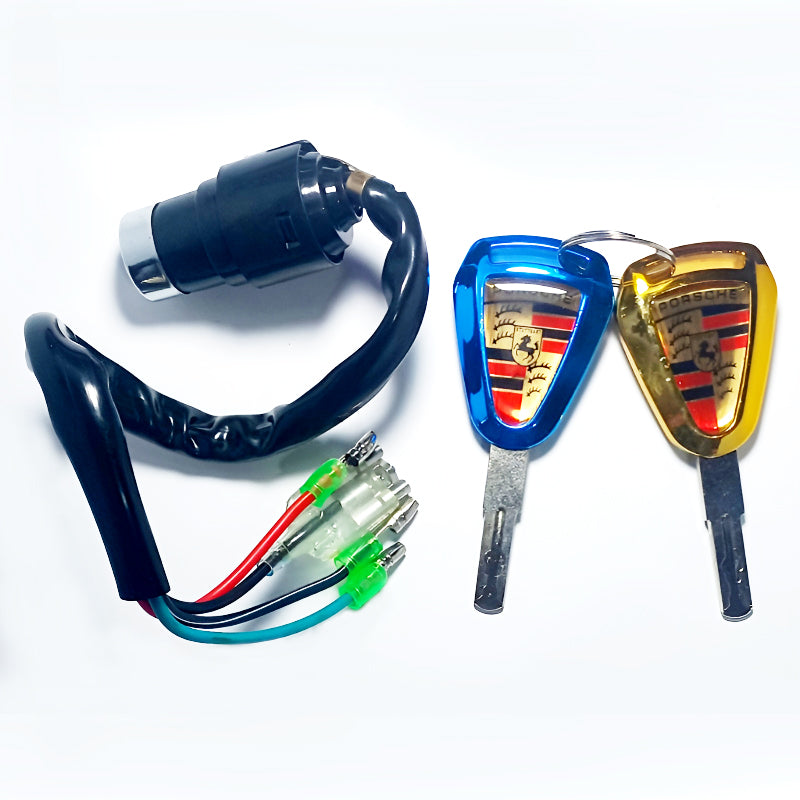 New Best Quality Ignition Switch with Computerized Fancy Keys for 70cc Motorcycles Tashm store