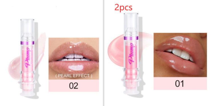 New Tube Lip Rich Lip Color Slightly Spicy Lip Honey Lip Glass Mirror Face Lip Mirror Liquid Lipstick Tash Store