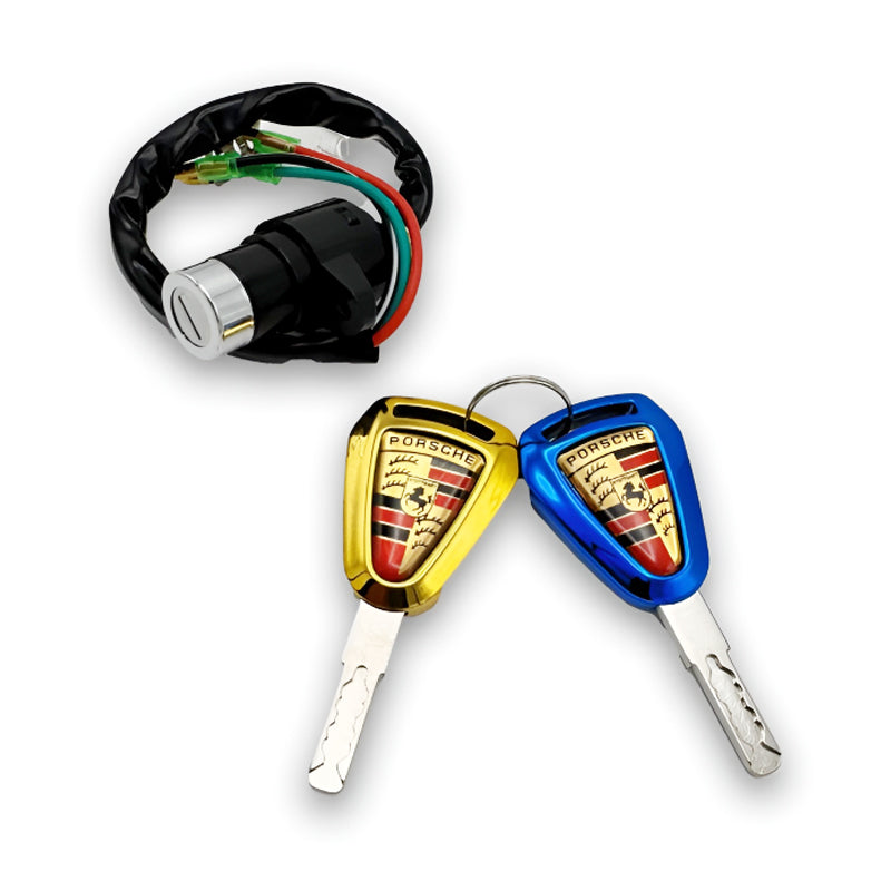 New Best Quality Ignition Switch with Computerized Fancy Keys for 70cc Motorcycles Tashm store