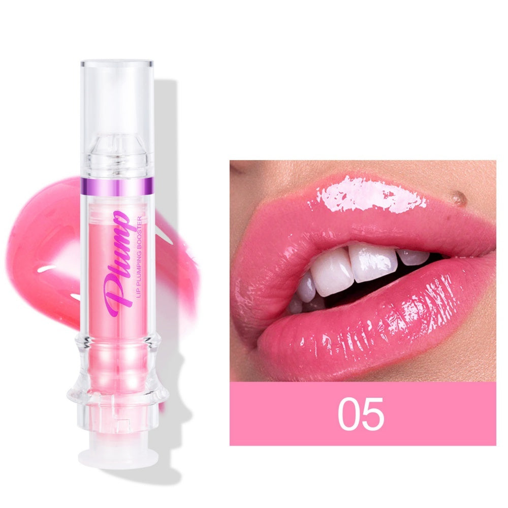 New Tube Lip Rich Lip Color Slightly Spicy Lip Honey Lip Glass Mirror Face Lip Mirror Liquid Lipstick Tash Store