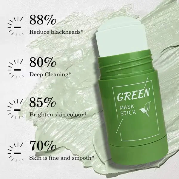 Green Tea Cleansing Mask Purifying Clay Stick Tashm store