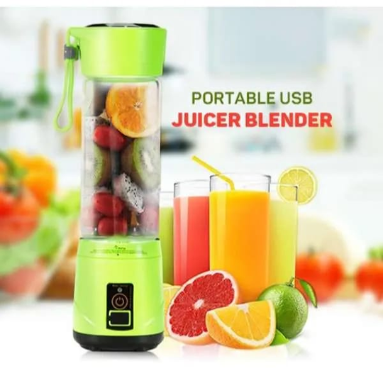 High quilety 6 Blade Portable Rechargeable USB Juicer Blender Tashm store