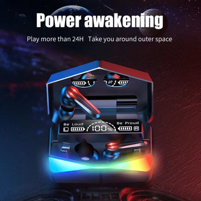 Wireless Bluetooth Gaming Earphone M-28 engineered for low latency. Tashm Store