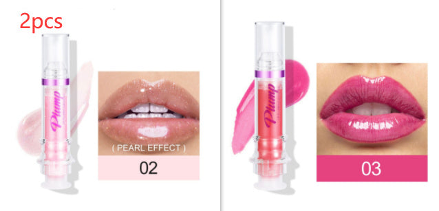 New Tube Lip Rich Lip Color Slightly Spicy Lip Honey Lip Glass Mirror Face Lip Mirror Liquid Lipstick Tash Store