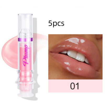 New Tube Lip Rich Lip Color Slightly Spicy Lip Honey Lip Glass Mirror Face Lip Mirror Liquid Lipstick Tash Store