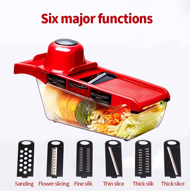 10 in 1 Mandoline Vegetable Slicer Cutter with Box “One Tool, Ten Functions – Slice Smarter, Cook Faster!” Tashm store