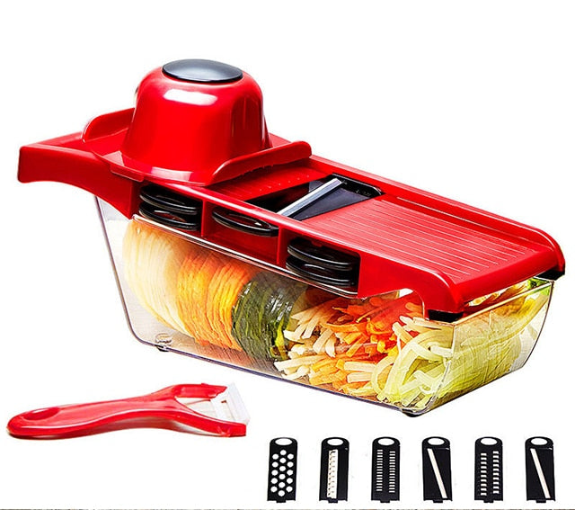 10 in 1 Mandoline Vegetable Slicer Cutter with Box “One Tool, Ten Functions – Slice Smarter, Cook Faster!” Tashm store