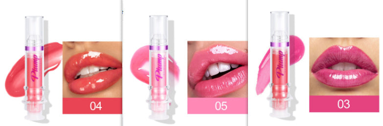 New Tube Lip Rich Lip Color Slightly Spicy Lip Honey Lip Glass Mirror Face Lip Mirror Liquid Lipstick Tash Store