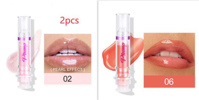 New Tube Lip Rich Lip Color Slightly Spicy Lip Honey Lip Glass Mirror Face Lip Mirror Liquid Lipstick Tash Store