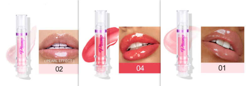 New Tube Lip Rich Lip Color Slightly Spicy Lip Honey Lip Glass Mirror Face Lip Mirror Liquid Lipstick Tash Store