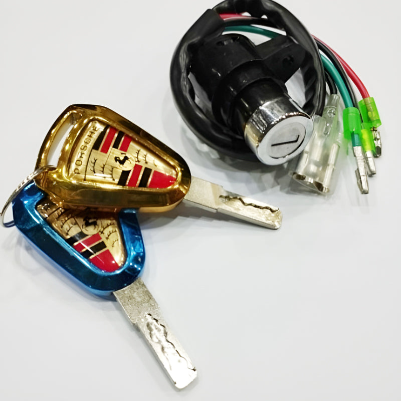 New Best Quality Ignition Switch with Computerized Fancy Keys for 70cc Motorcycles Tashm store