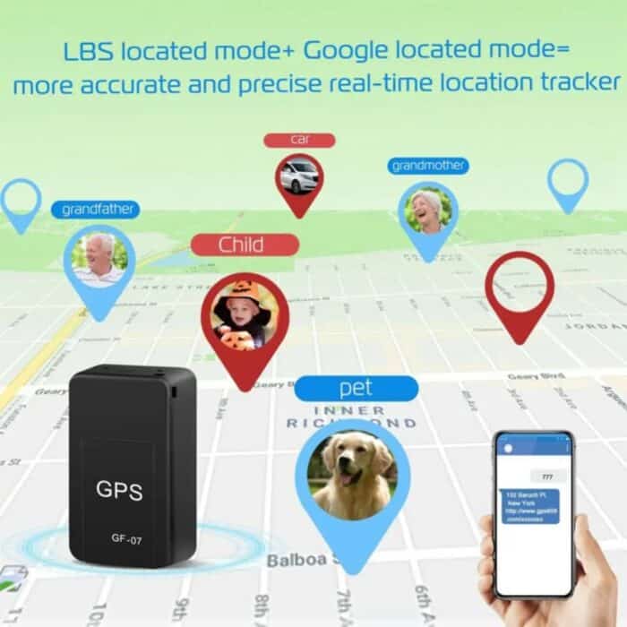 GPS Tracker Real Time Tracking Car Anti-Theft Anti-lost Locator Tashm